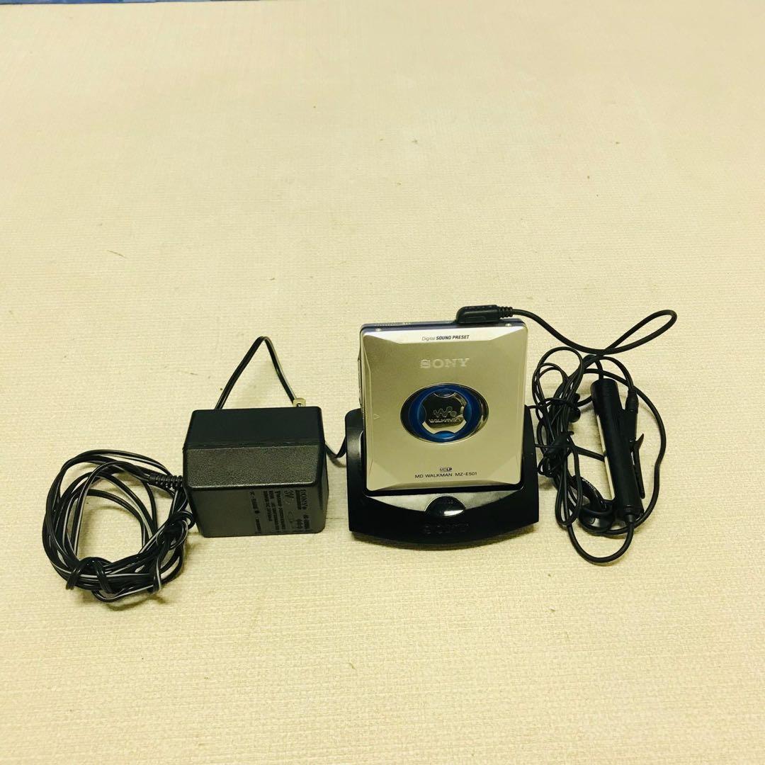 SONY MZ-E501 シルバー MDウォークマン ポータブルMDプレーヤー