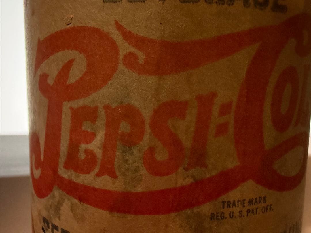 D14 超幻　1930年代 ペプシコーラボトル\"Beer Bottle \" 瓶