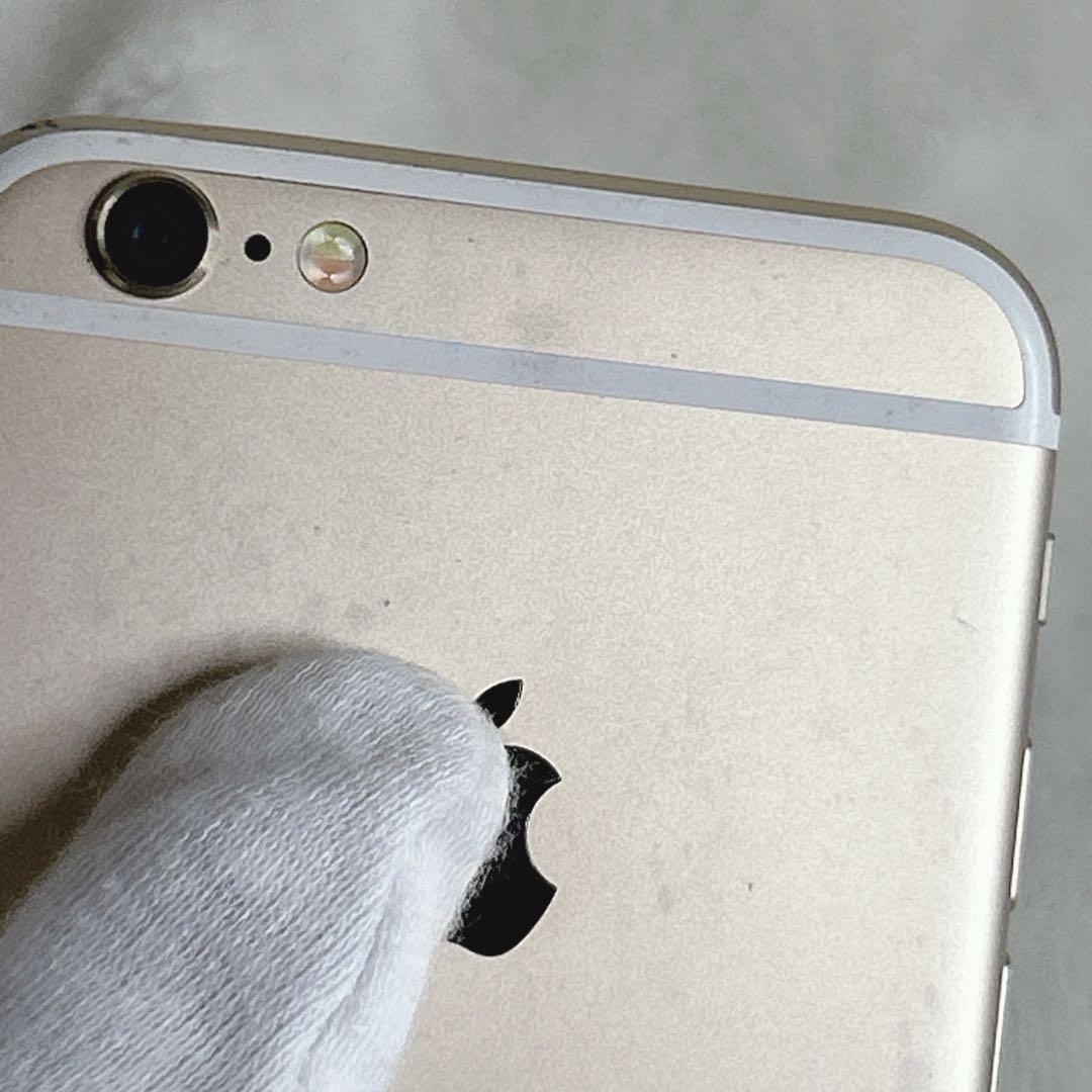 ✨動作品✨　Apple iPhone 6 128GB ゴールド　最大容量71%