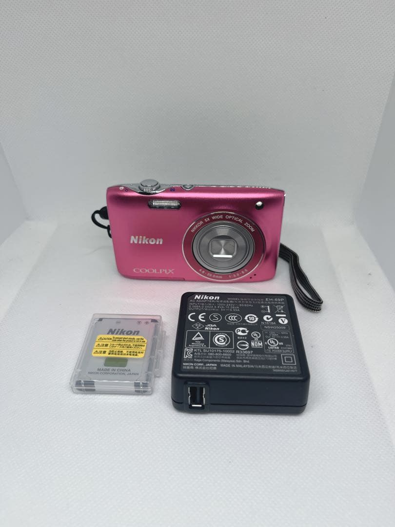 【スマホ転送OK】Nikon COOLPIX S3100 コンパクトデジカメ