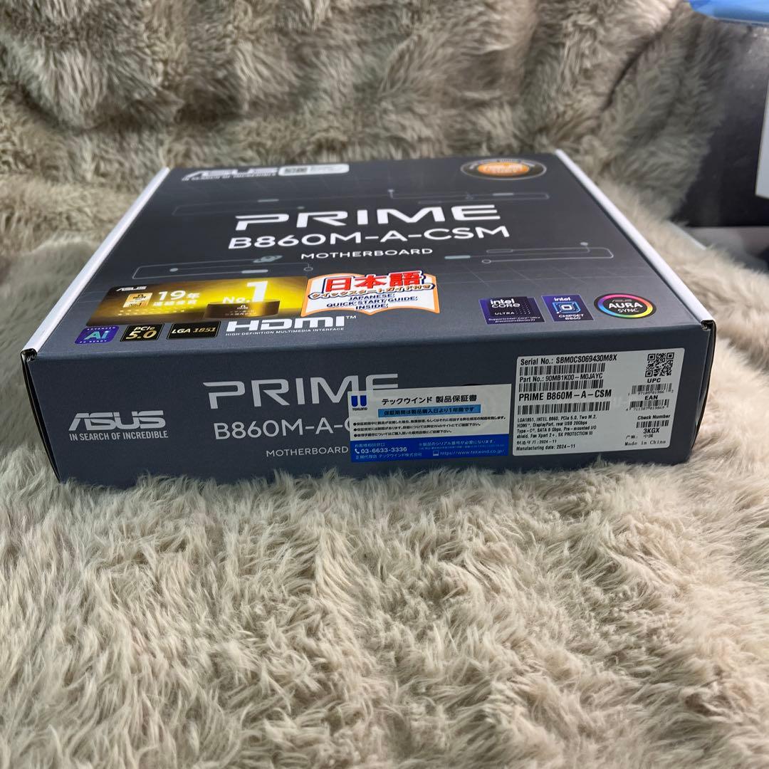 マザーボード ASUS PRIME B860M-A-CSM