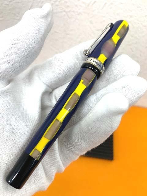 MARLEN 万年筆 i continenti EUROPA 18K F 超美品
