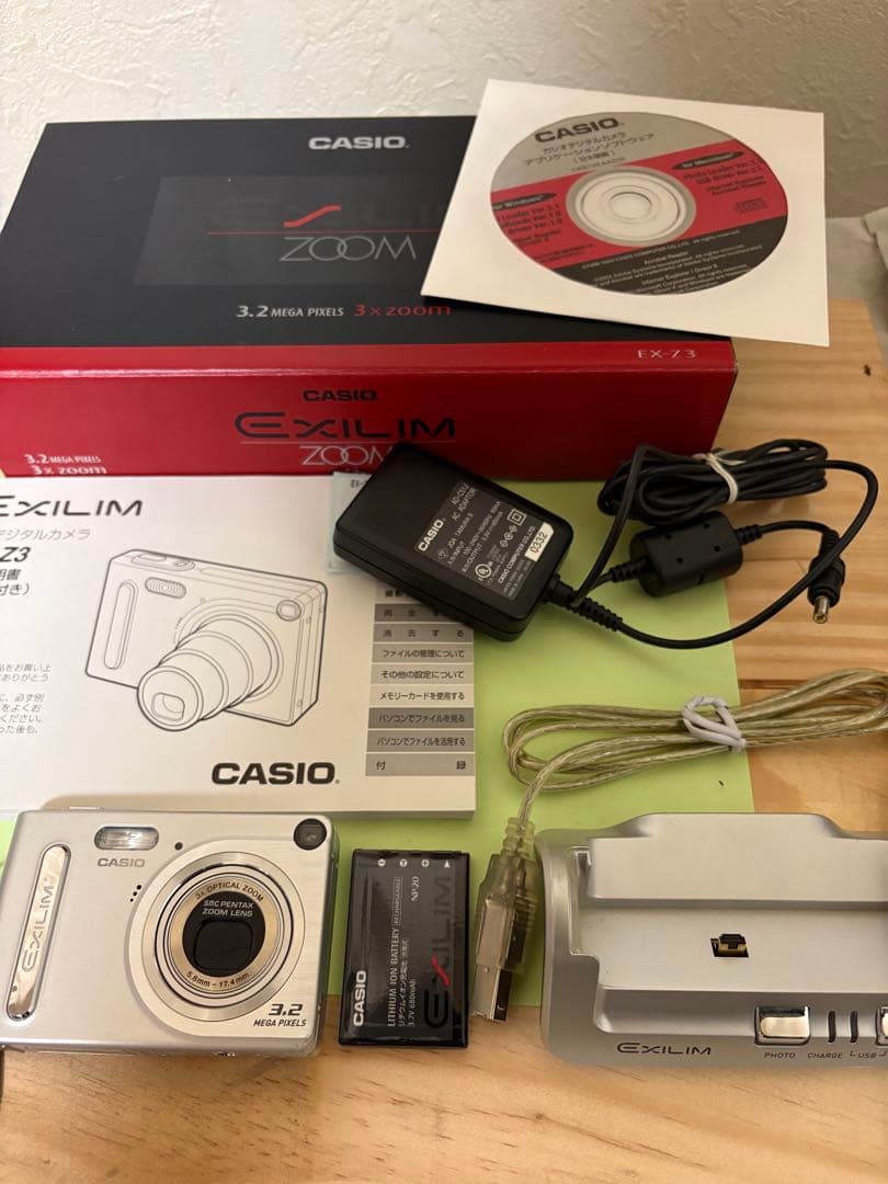 動作確認済 CASIO EXILIM EX-Z3 レトロコンデジ 光学3倍ズーム