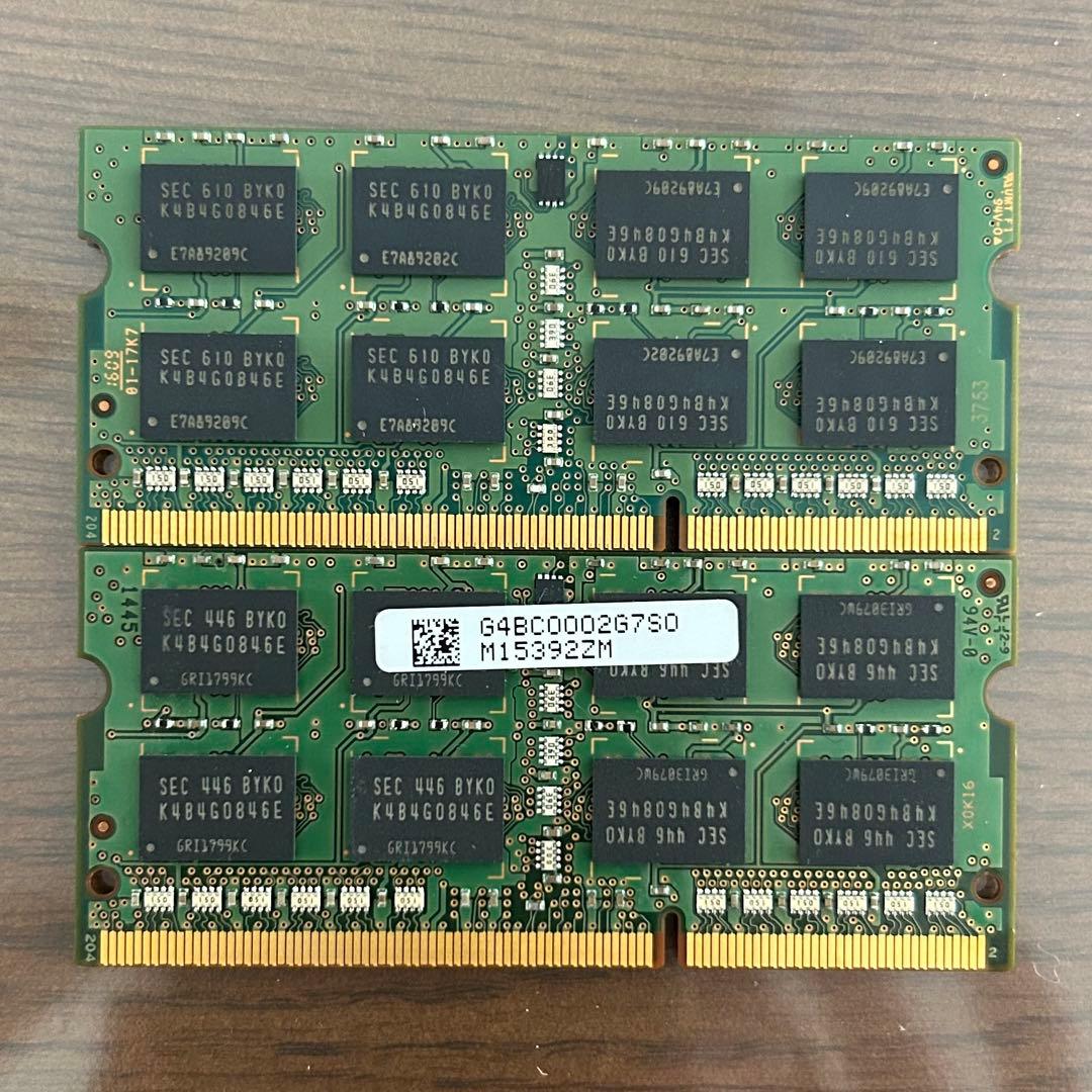 SAMSUNGメモリー8GB×2