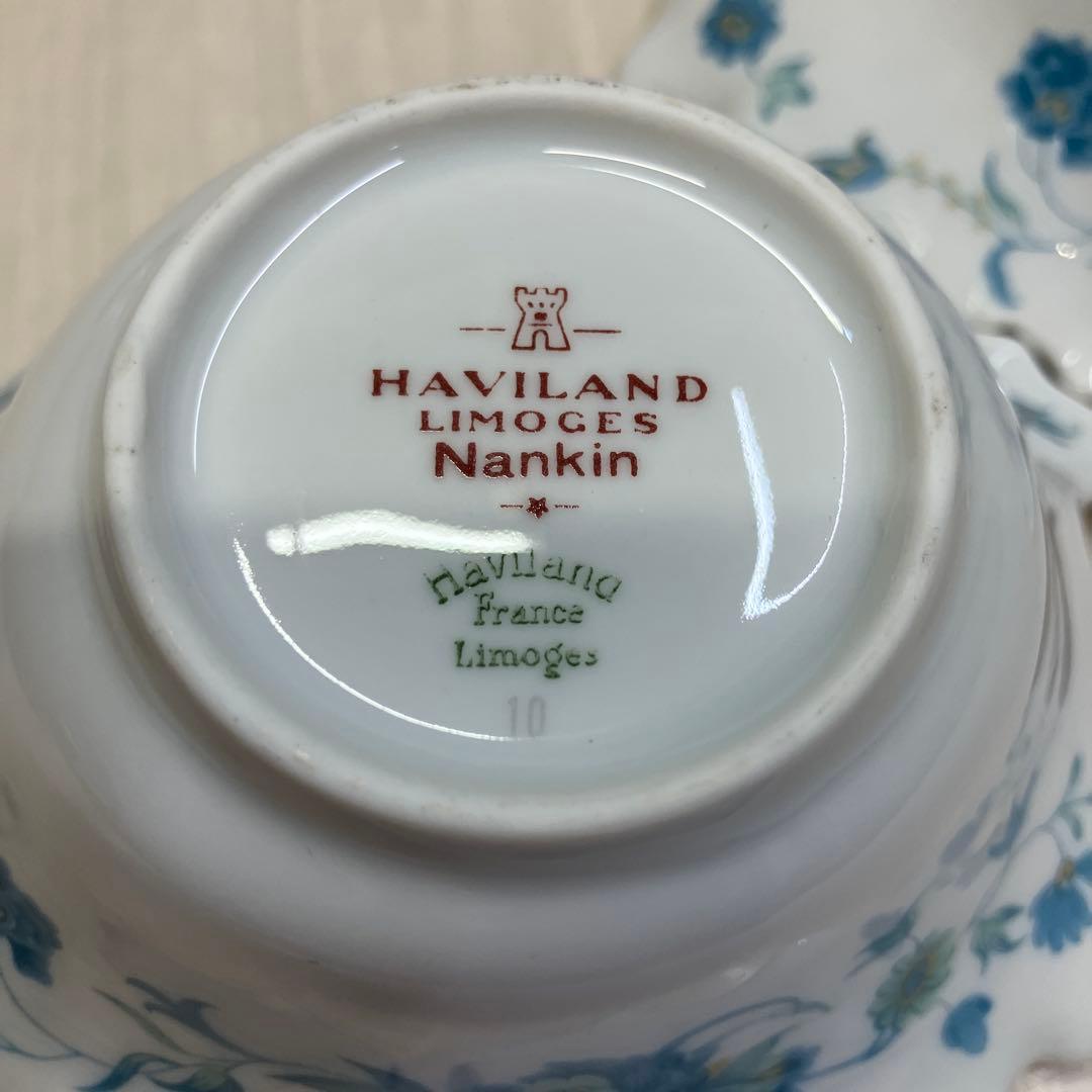 4枚HAVILAND LIMOGES Nankin 深皿