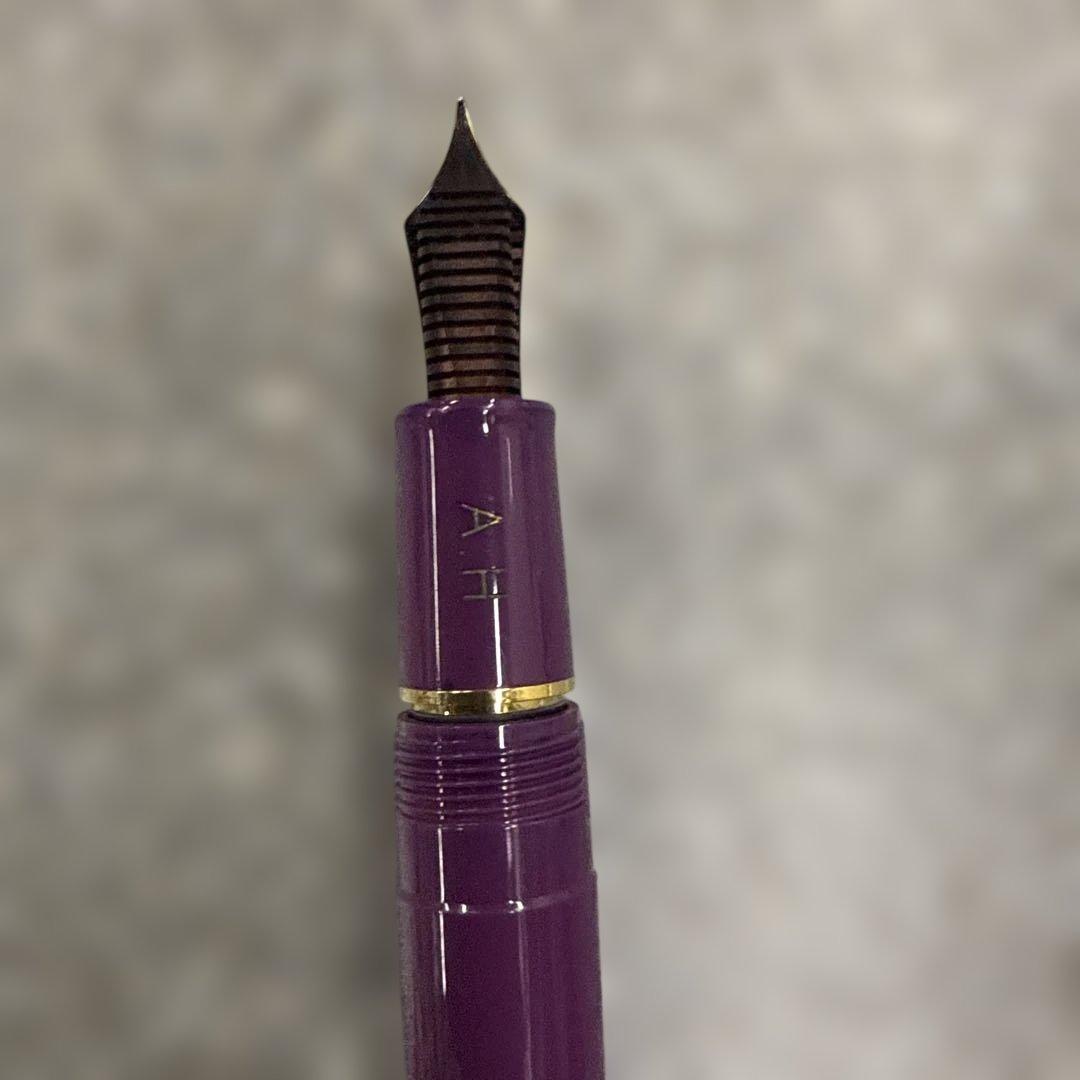 美品SAILOR 万年筆皇后陛下喜寿記念950本限定 14K 585 H-MF