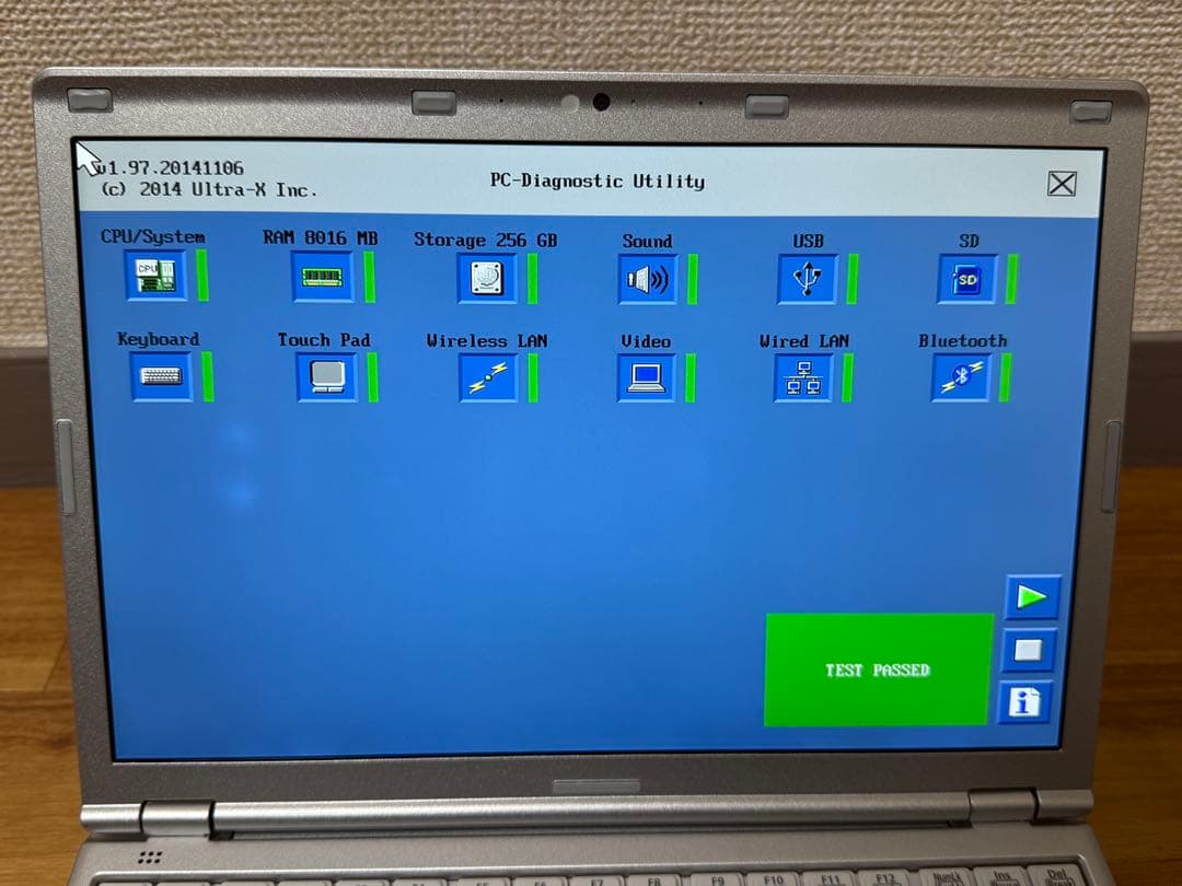 Panasonic CF-SZ5 メモリ8GB ノートPC