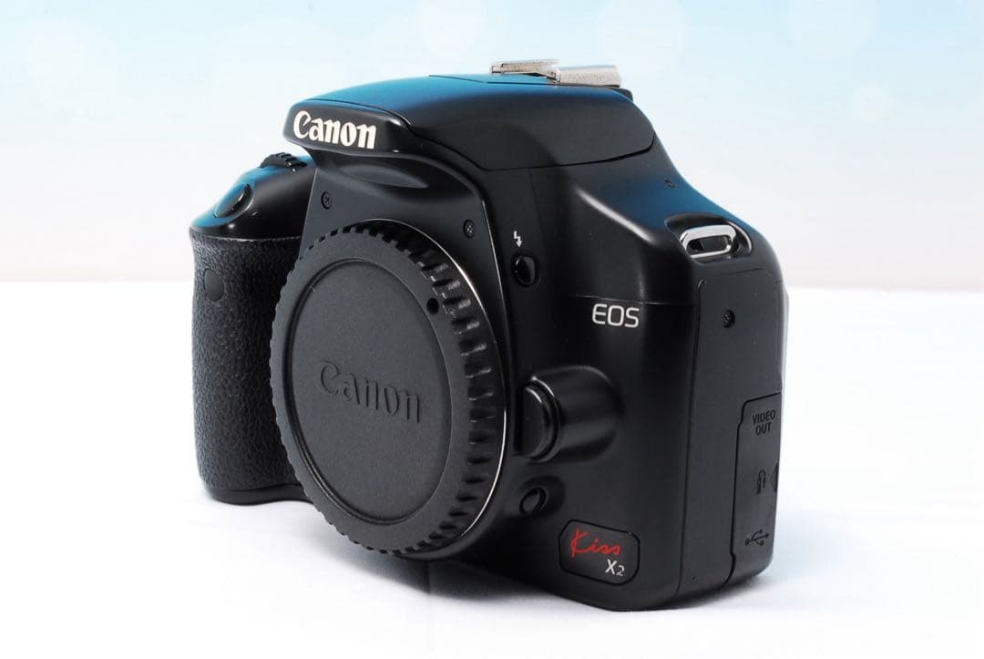 Canon EOS Kiss X2 一眼レフカメラ 届いてすぐ使えるセット♫