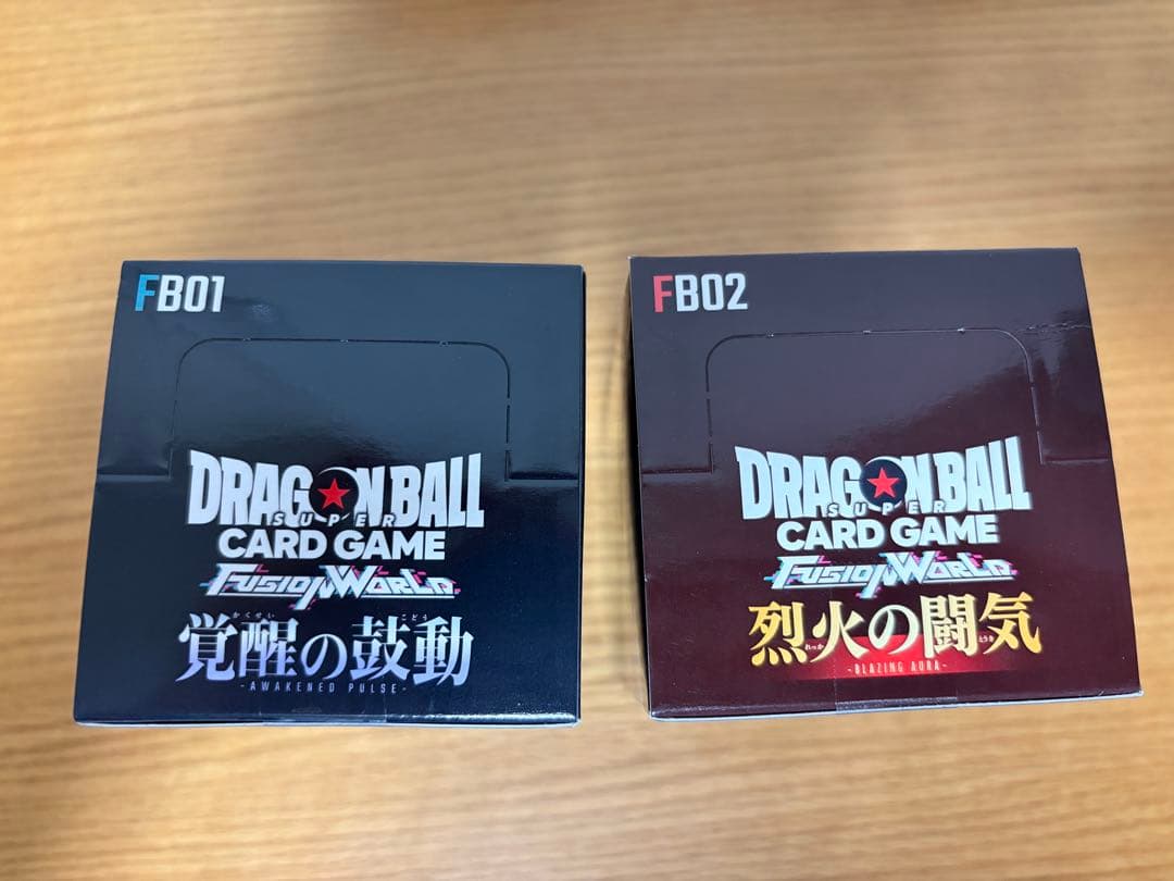 フュージョンワールド　覚醒の鼓動　烈火の闘気　BOX　新品未開封テープ付き