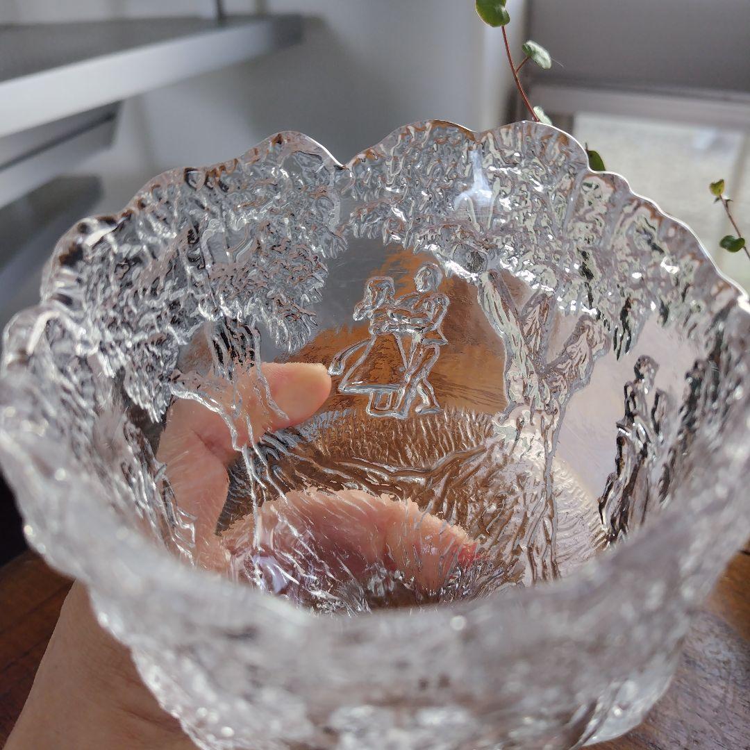 【未使用極美品】KOSTA BODA コスタボダ 脚付きコンポートガラス
