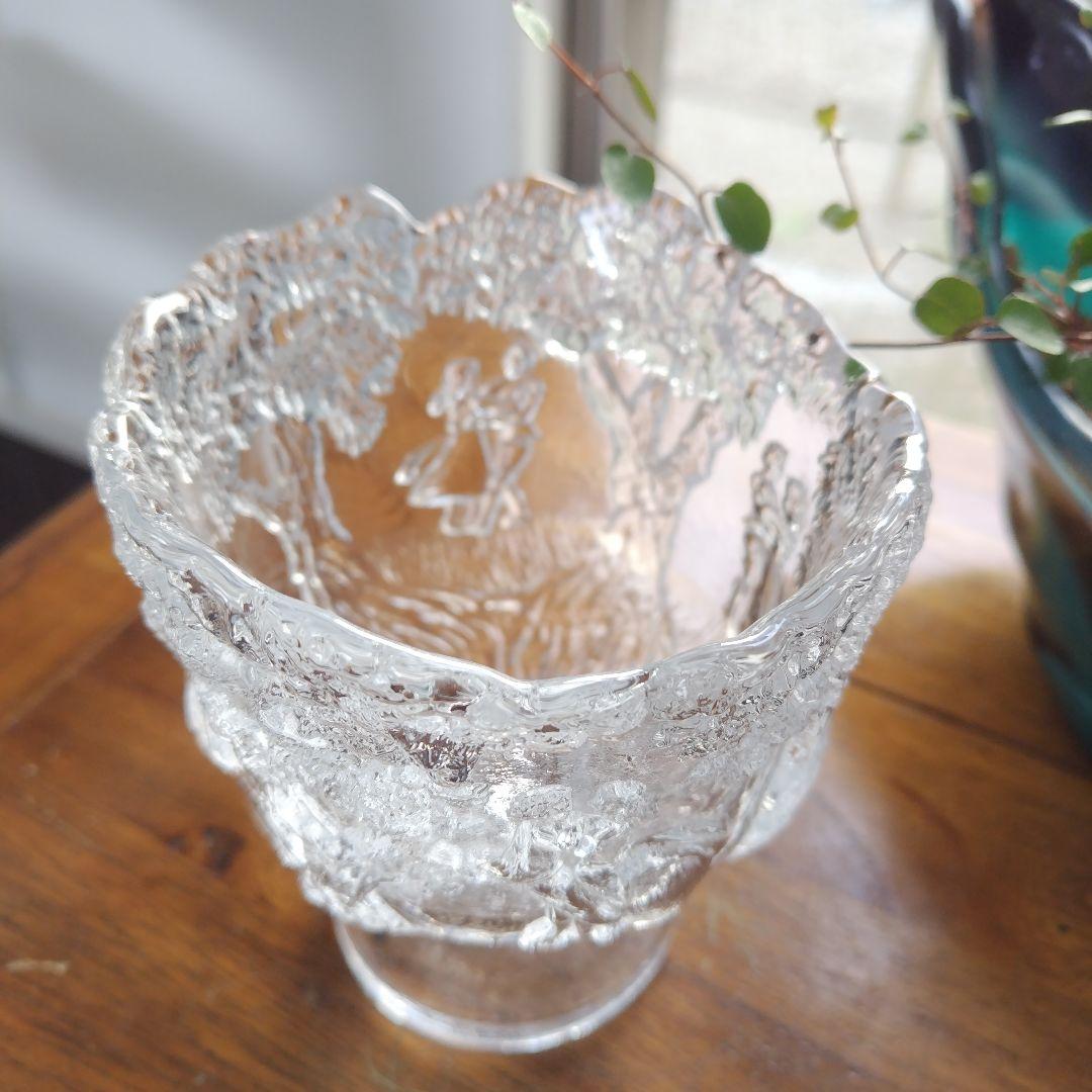 【未使用極美品】KOSTA BODA コスタボダ 脚付きコンポートガラス