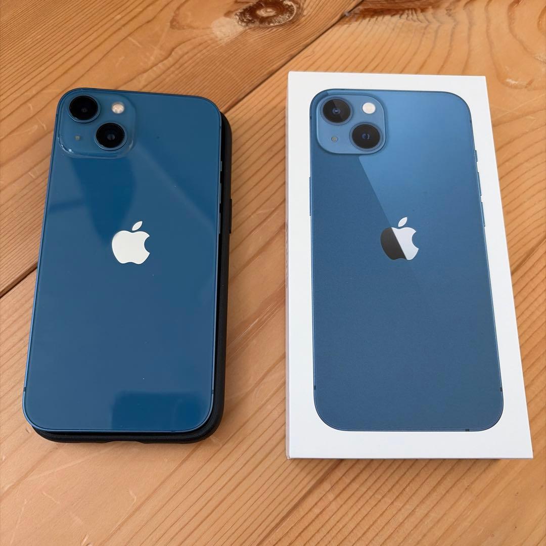 【即日発送】Apple iPhone 13 青色 本体　128GB