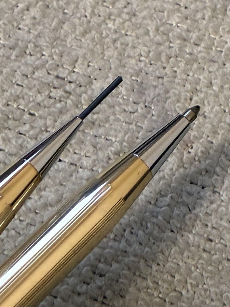 ⭐️CROSS 12KT GOLD FILLED ⭐️ボールペン／ペンシル2本セット