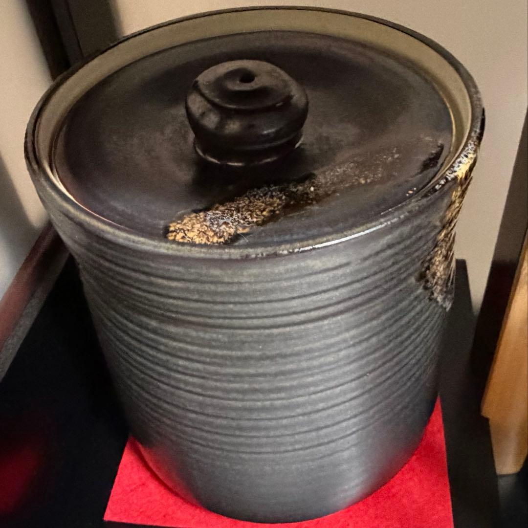 飾り茶棚　《茶道具6点》