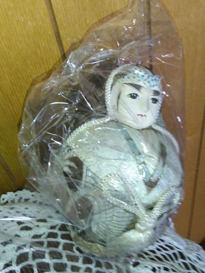 姫だるま人形と歌舞伎連獅子だるま人形セット 3体