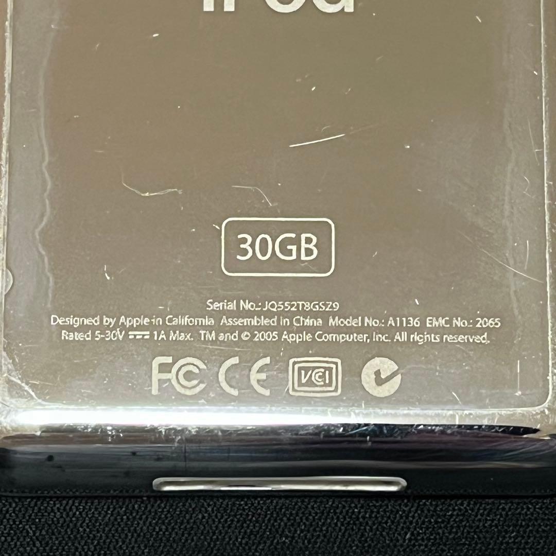 Apple iPod Classic 第5世代 A1136 30GB