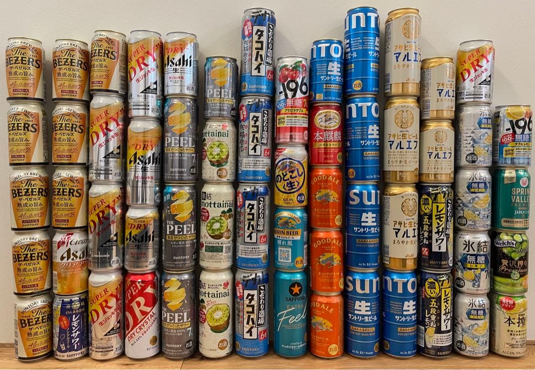 お酒　各種まとめ売り　合計60本