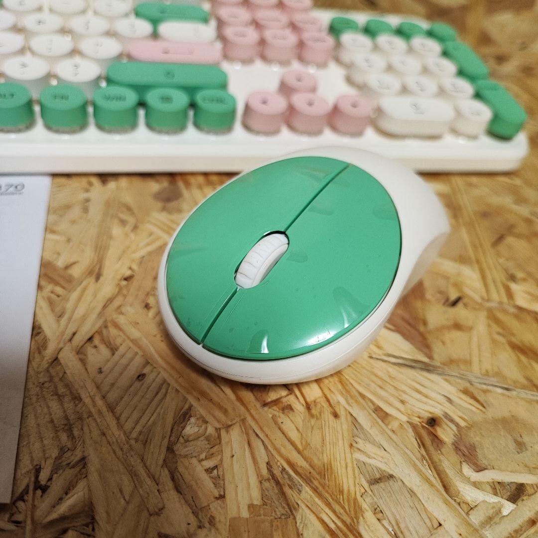 新品未使用 BAIHUAFRU ワイヤレスキーボード マウス セット