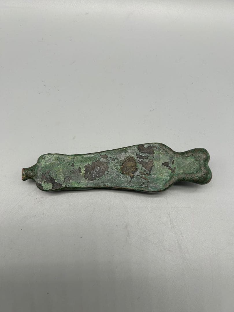 【骨董品】古代中国　青銅製人型彫刻