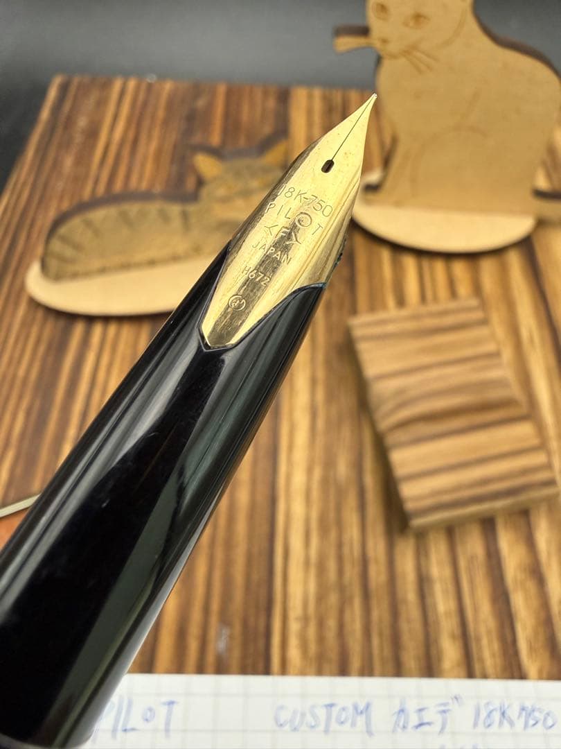 Pilot 万年筆 カスタム 楓 18K F H672 カエデ