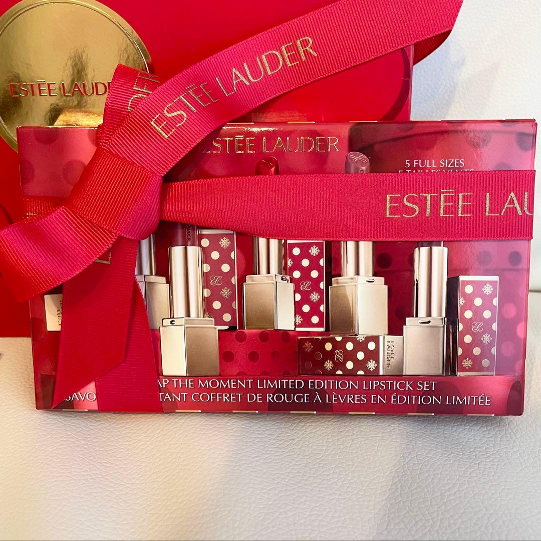 ESTEE LAUDER Up The Moment リップセット クリスマス