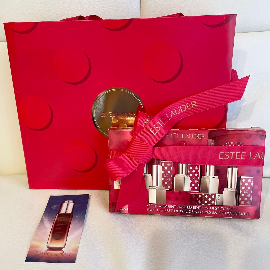 ESTEE LAUDER Up The Moment リップセット クリスマス