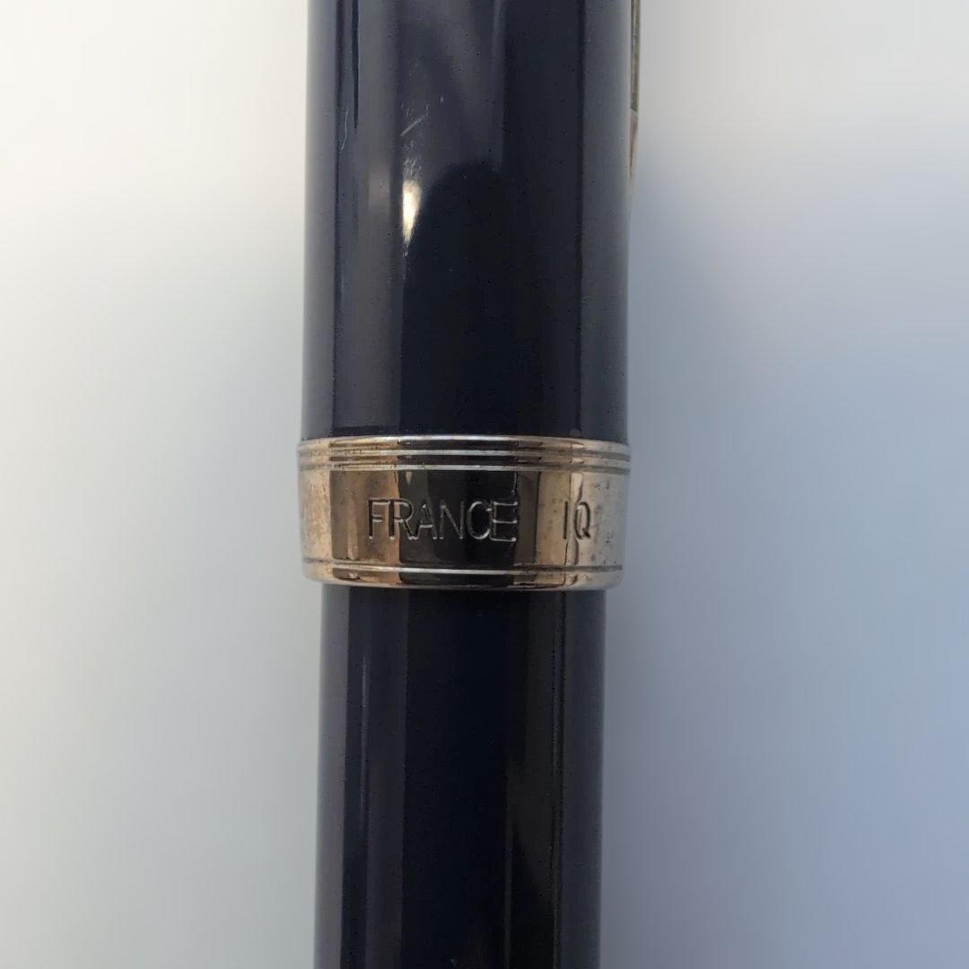 Parker Sonnet ダークブルー 万年筆　18K-750 　F（細字）