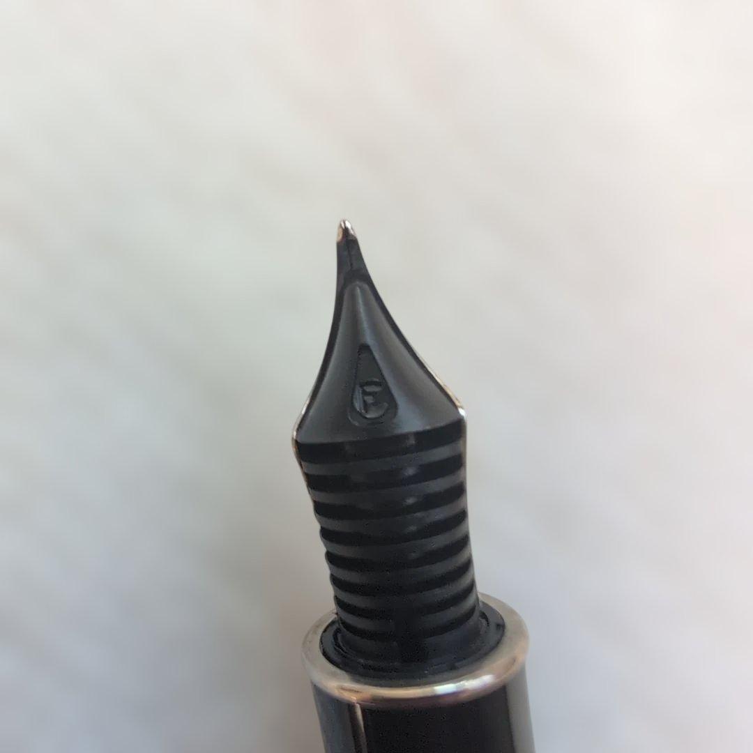 Parker Sonnet ダークブルー 万年筆　18K-750 　F（細字）