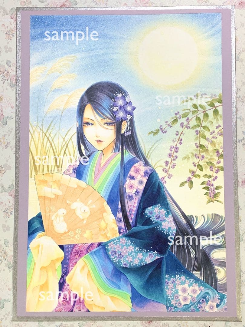 【原画】創作イラスト 紫式部