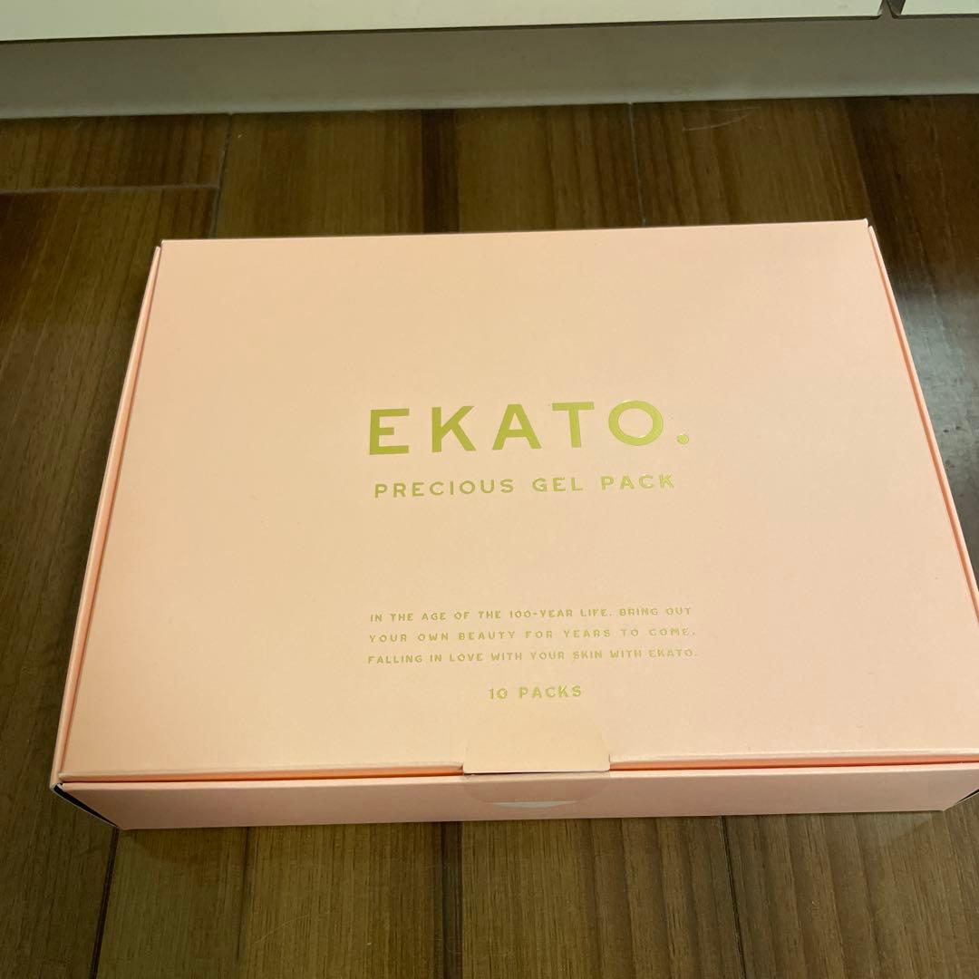 パック・フェイスマスク EKATO PRECIOUS GEL PACK 10 PACKS