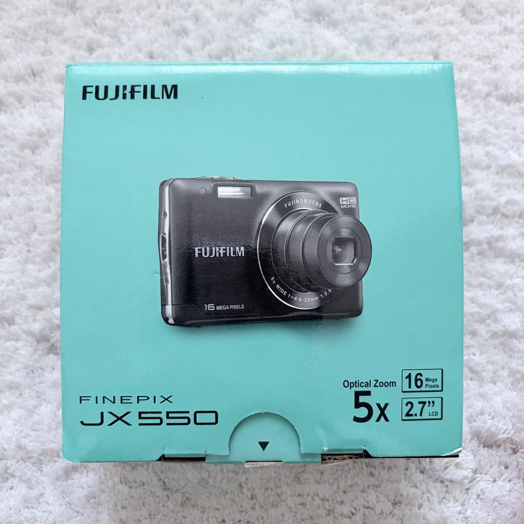 極上品【動作確認済】FUJIFILM 富士フイルム FINEPIX JX550