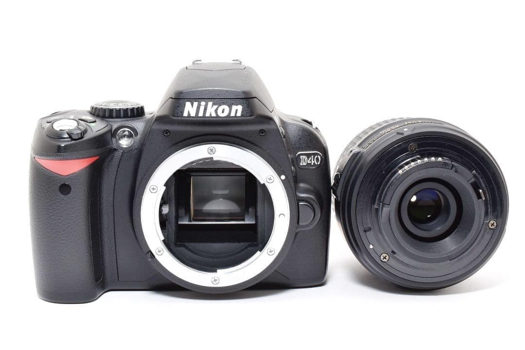 写りで選ぶ名機✨Nikon D40✨標準ズームレンズセット 軽量 一眼レフカメラ
