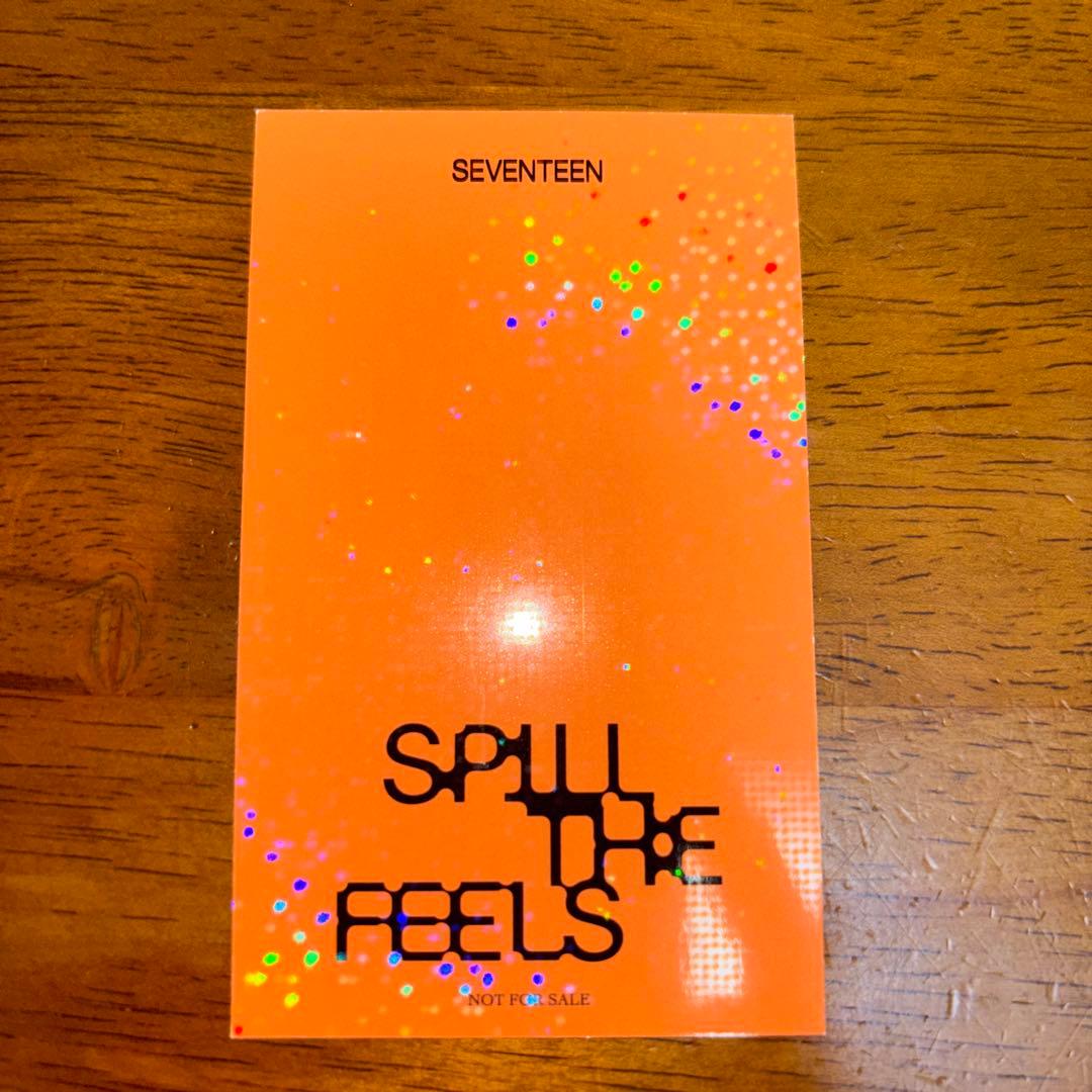 SEVENTEEN SPILL THE FEELS ラキドロ ウォヌ3枚セット