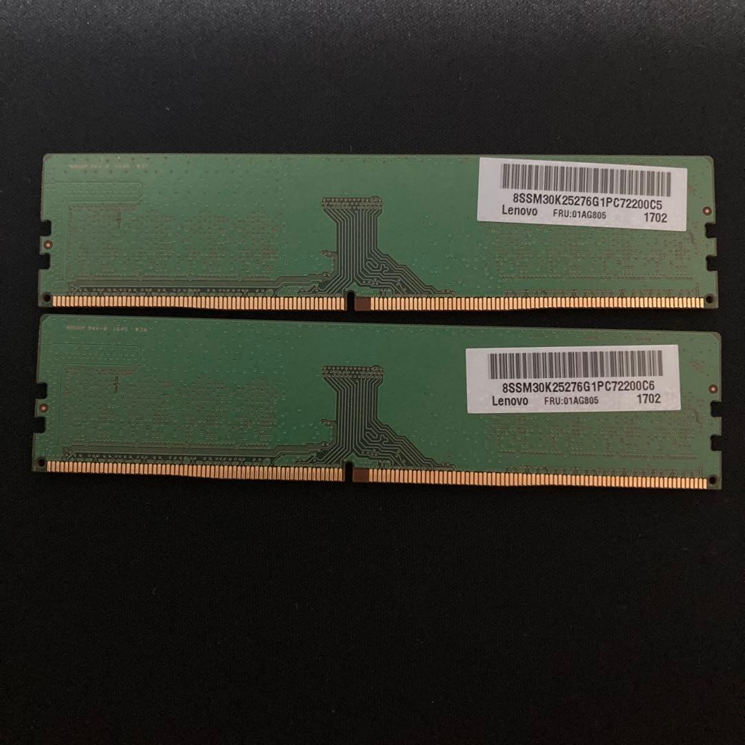 Samsung DDR4 2400T 8GB 2枚セット　⑤