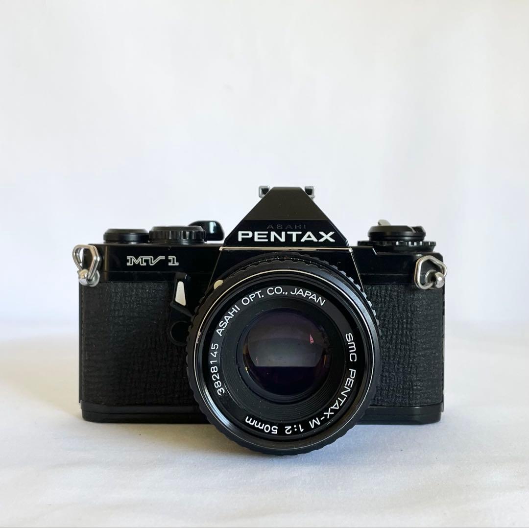【完動品】PENTAX MV-1 フィルム一眼レフ 動作確認済み