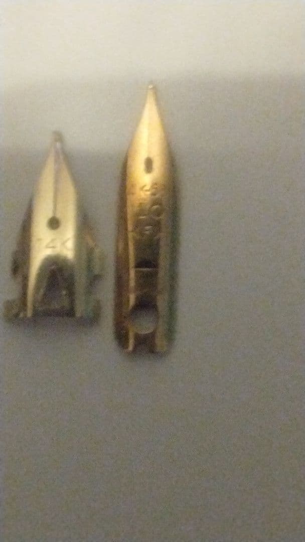 somali万年筆 ペン先 14K 2個 18K1個
