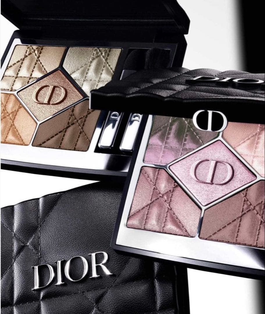 【週末SALE】DIOR サンククルールアイシャドウ【855 ローズ モアレ】
