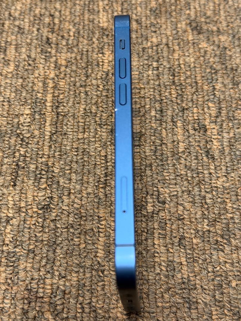 iPhone 13 mini 256G 青SIMフリー純正バッテリー交換済94%