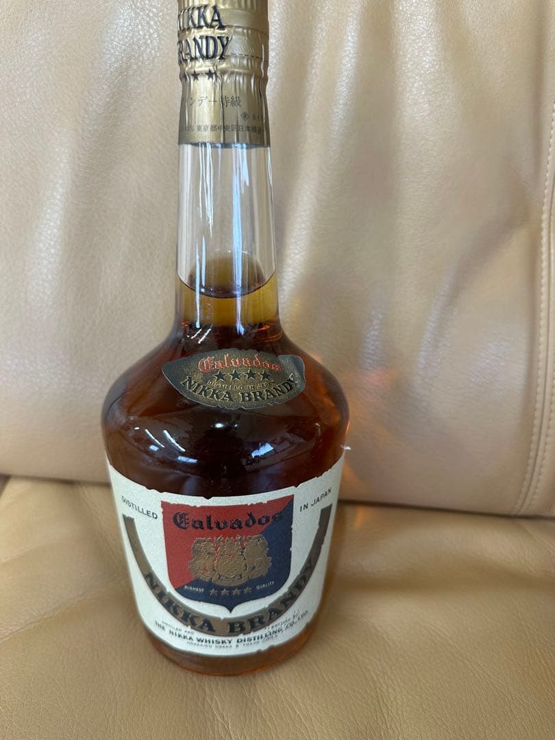 CalvadosとNikka Goldウイスキー3本セット