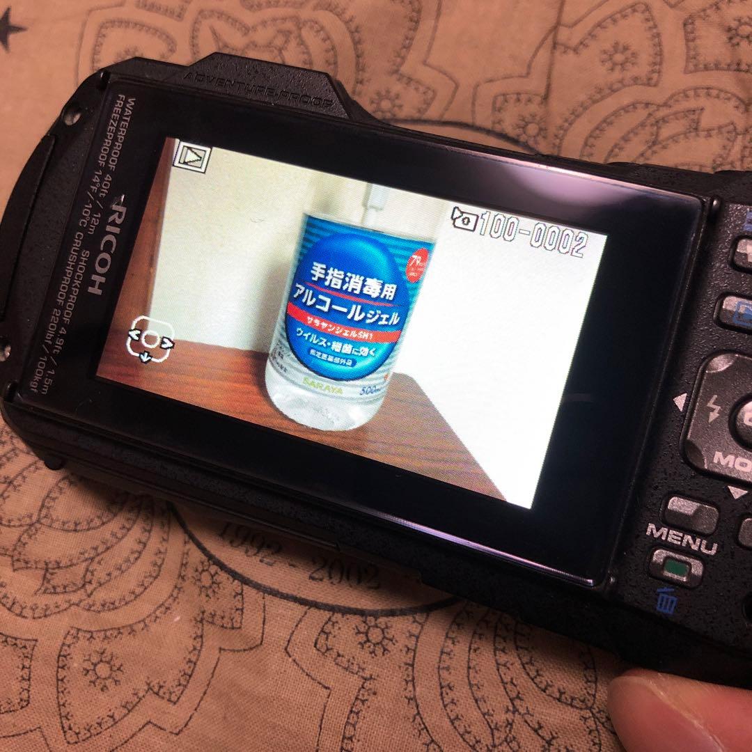 完品 RICOH WG-30 防水 防塵 耐衝撃 デジカメ コンデジ 美品