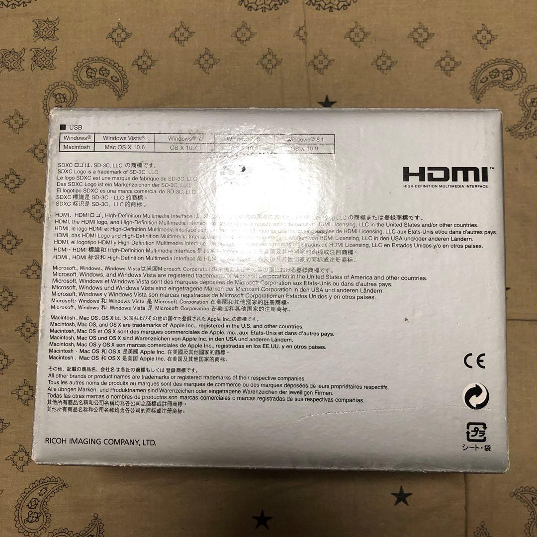 完品 RICOH WG-30 防水 防塵 耐衝撃 デジカメ コンデジ 美品