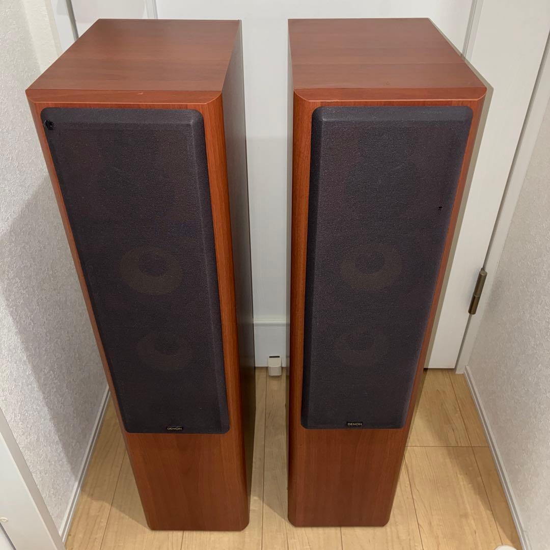 DENON トールボーイスピーカー「SC-T555SA」2本セット