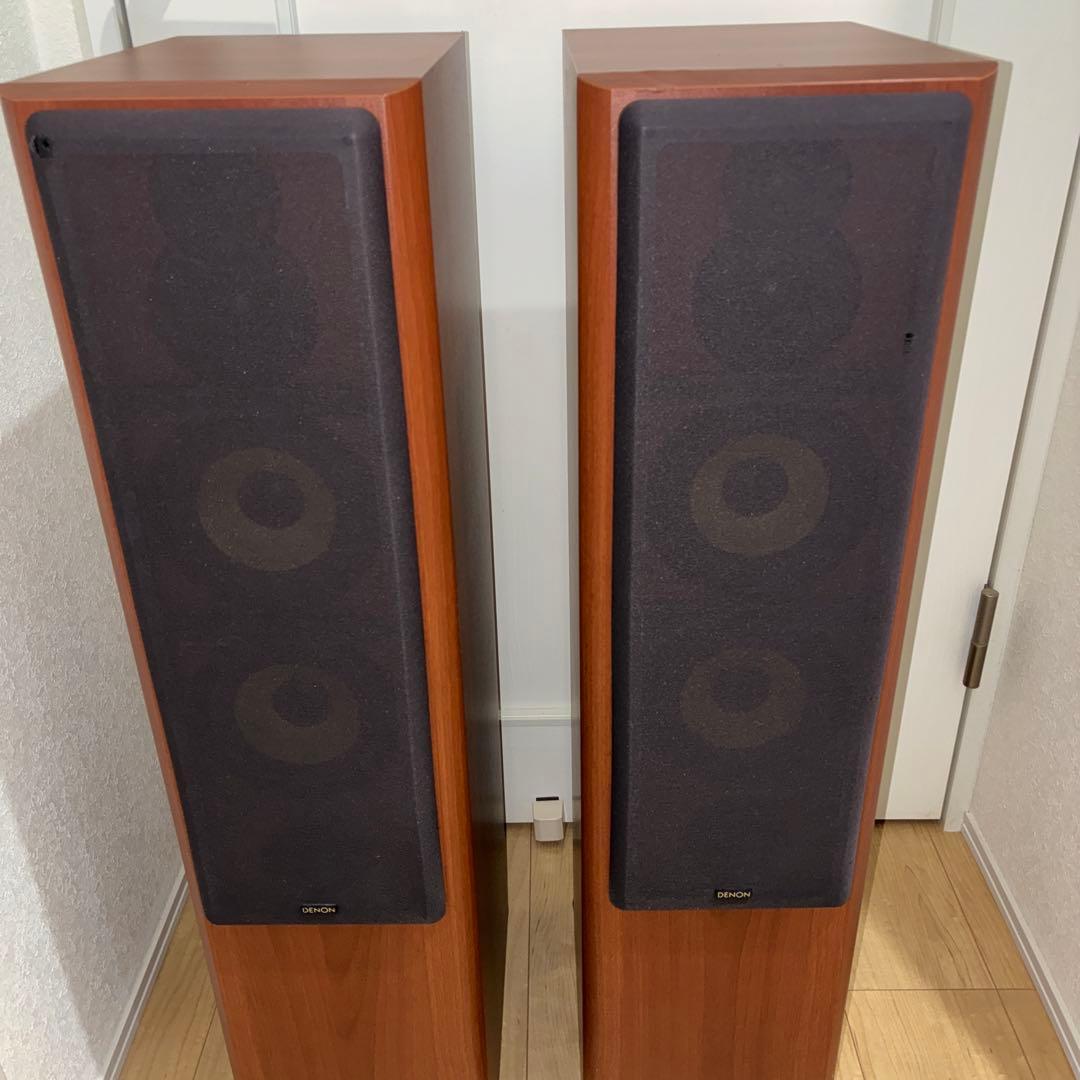 DENON トールボーイスピーカー「SC-T555SA」2本セット