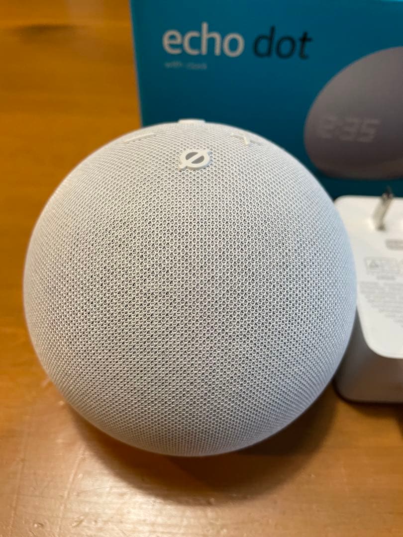Echo dot with clock 第5世代 グレーシャーホワイト