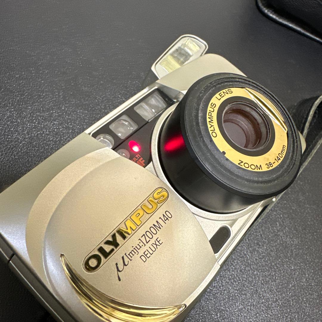 美品OLYMPUS μ[mju:]ZOOM140 DELUXE 動作確認済