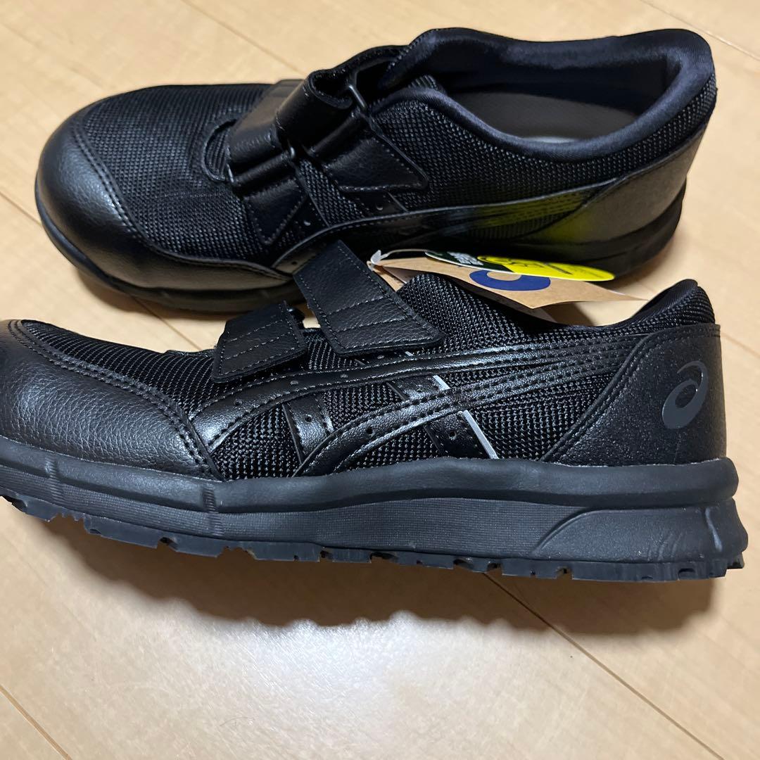 ASICS 安全靴 F54525 PV ブラック 静電靴
