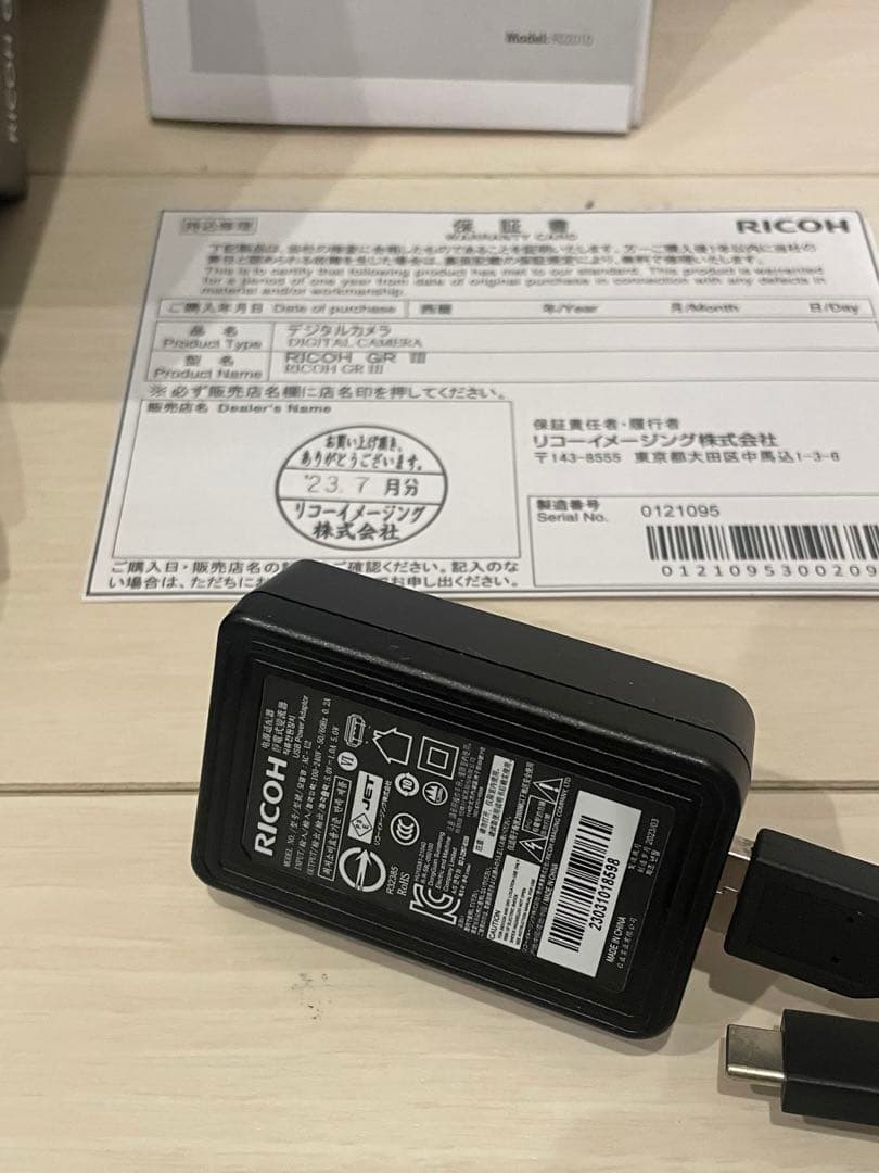 RICOH GR3（23年7月購入）落下など無し、丁寧使用