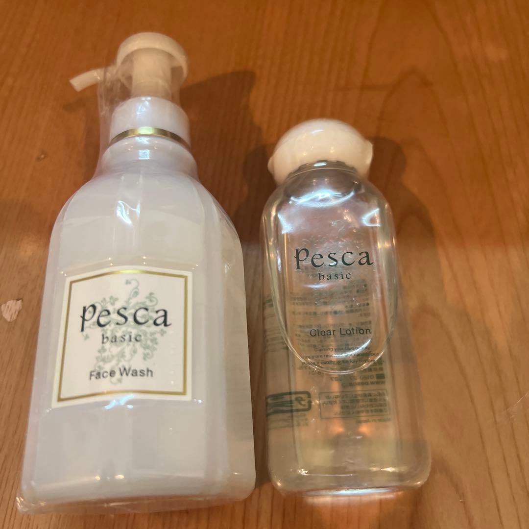 Pesca 洗顔料 & クリアローション セット