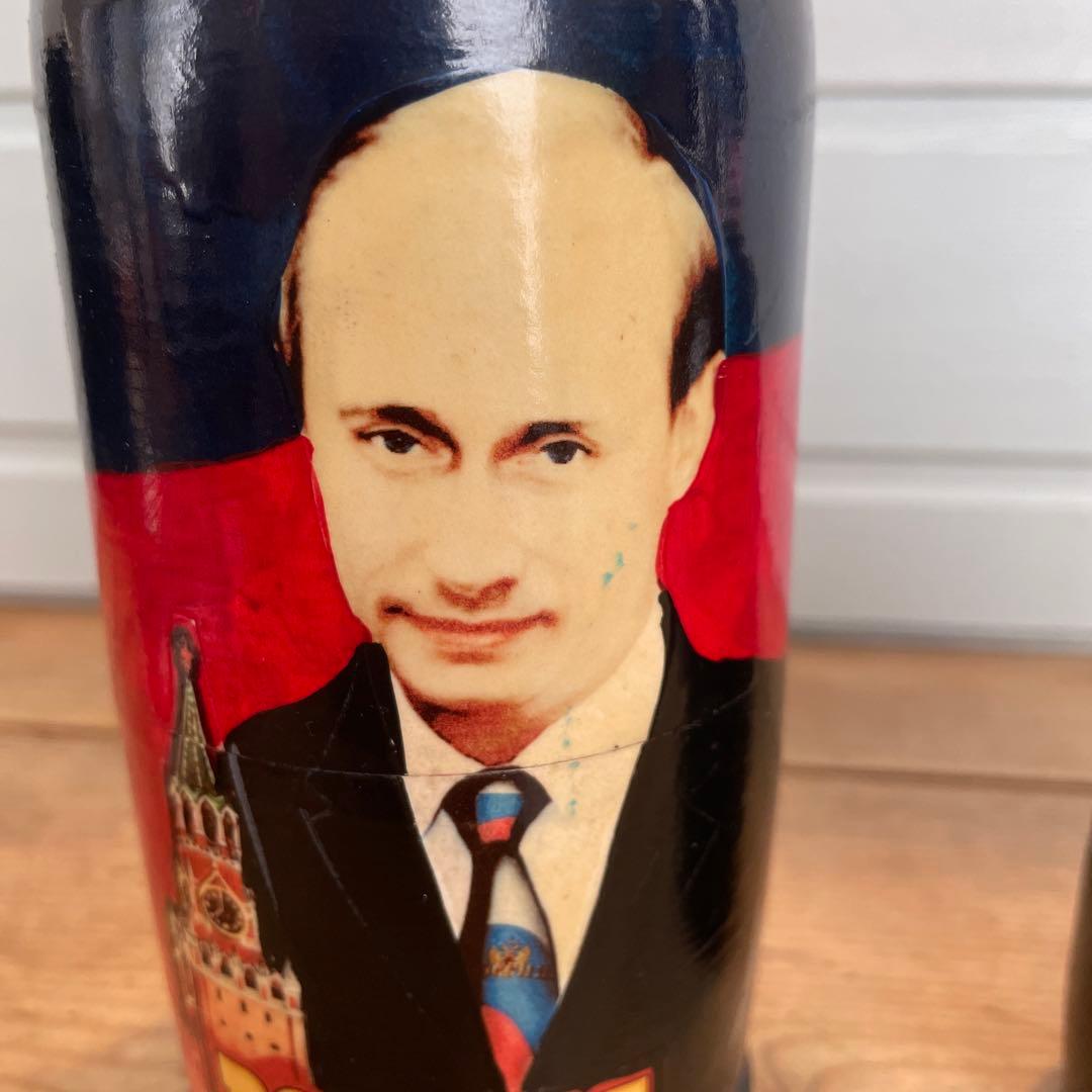20年前　歴代ロシア大統領マトリョーシカ