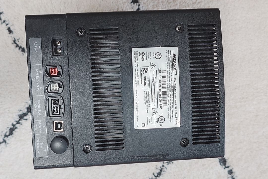 Bose Companion 5 multimedia speaker 美品